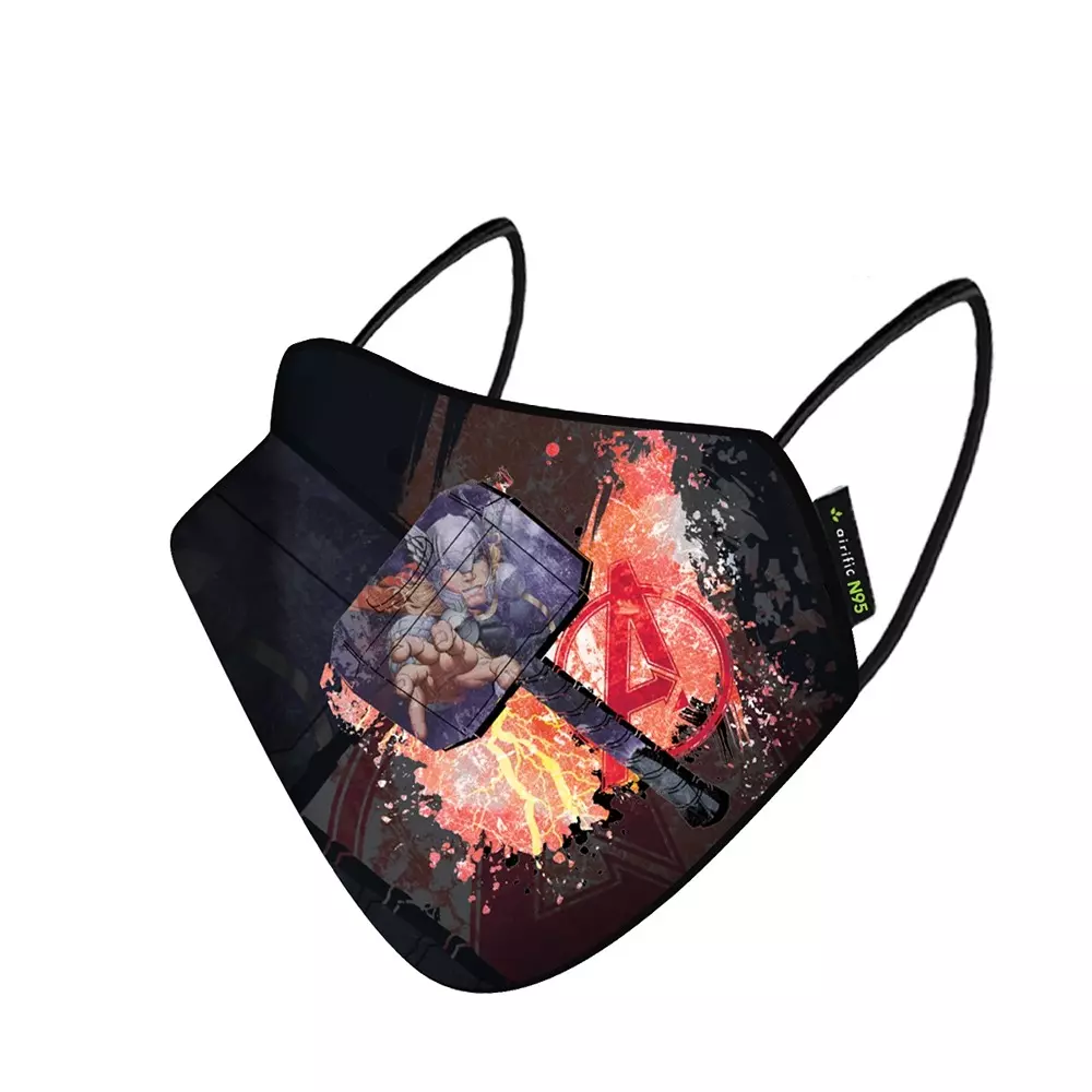 Airific Marvel Anti Pollution Mask Thor Hammer - Medium