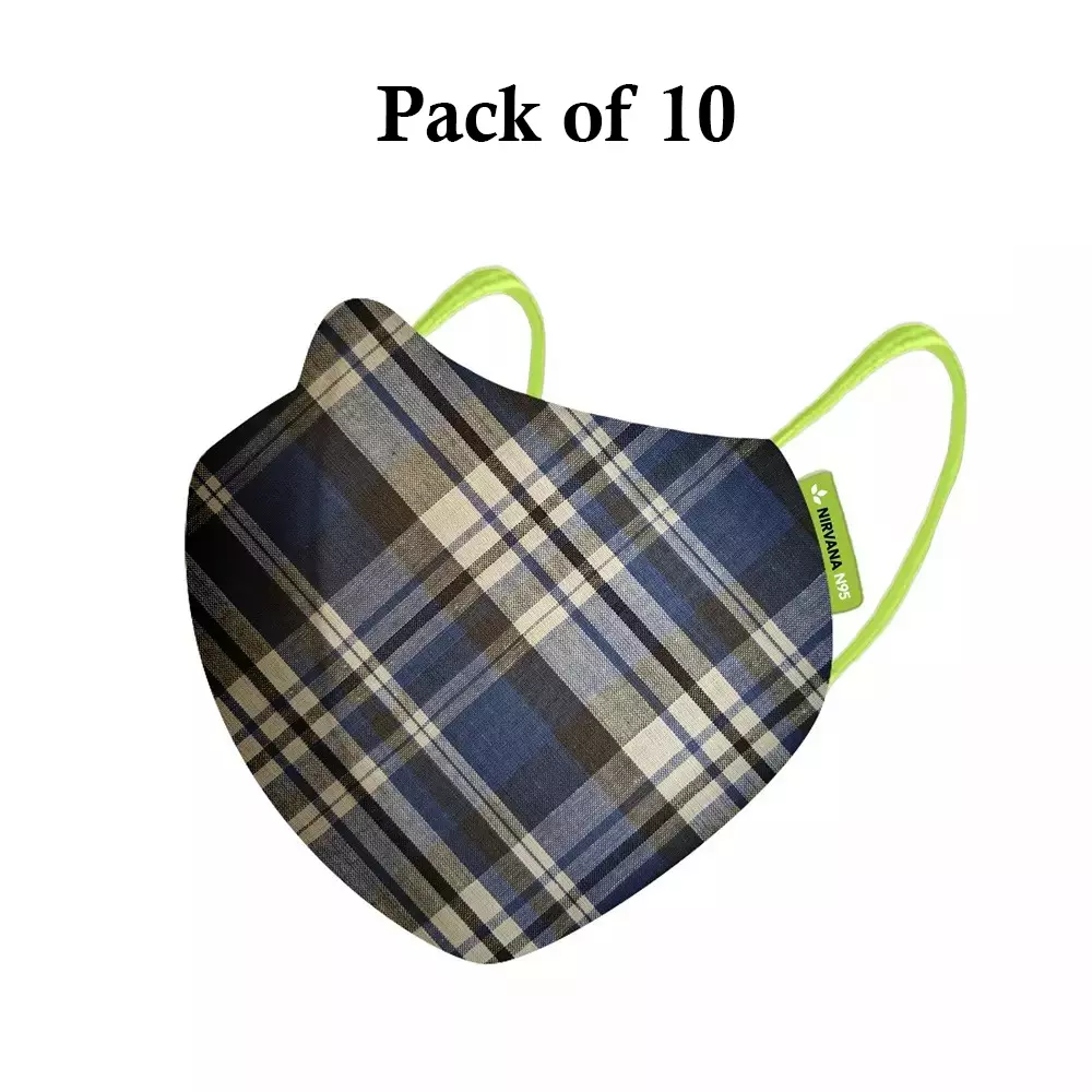 Nirvana N95 Anti-Pollution Mask Eros Size Large, NI2005 (Pack of 10 Pcs)