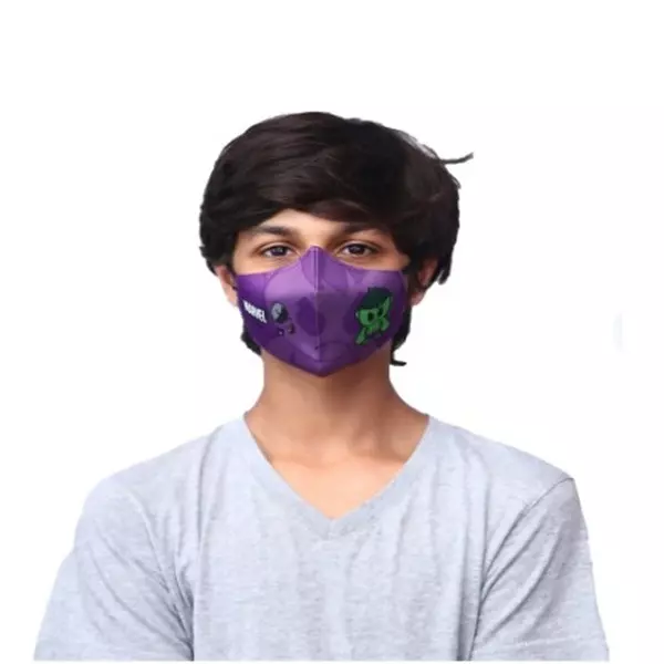 Airific Marvel Anti Pollution Mask Baby Hulk - Small