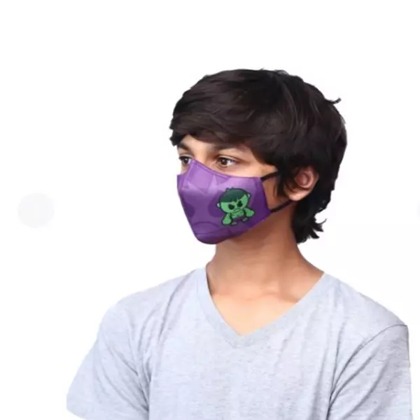 Airific Marvel Anti Pollution Mask Baby Hulk - Small