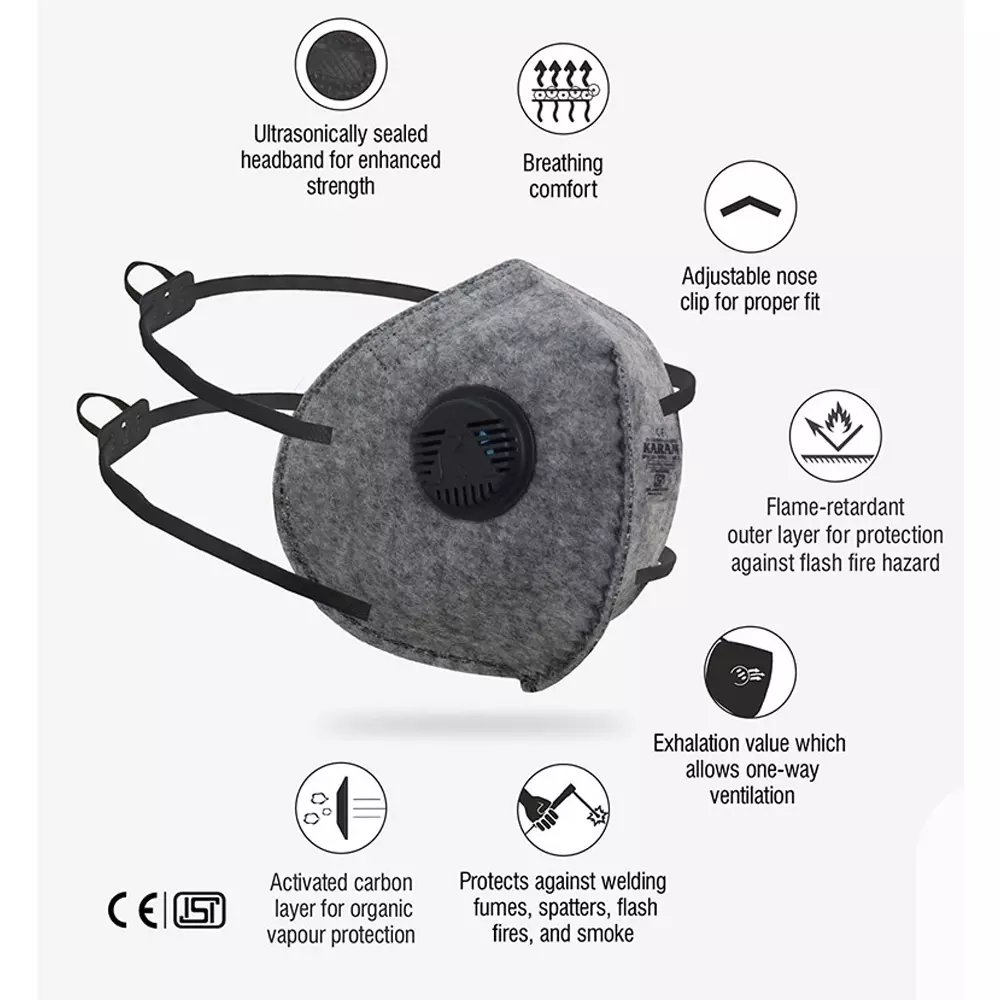 karam-welding-respirator-ffp2-non-woven-polypropylene-with-headband-and-exhalation-valve-rfh32ov-pack-of-100-pcs