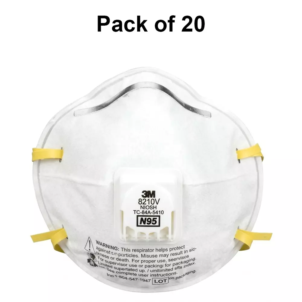 3m-particulate-respirator-mask-n-95-filter-class-cup-shaped-free-size-white-flat-fold-for-industrial-use-8210v-pack-of-20-pcs
