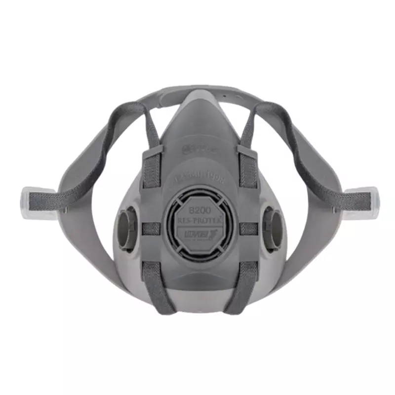 Udyogi Res-Protek Reusable Half Face Mask TPE Grey Size M, 8200