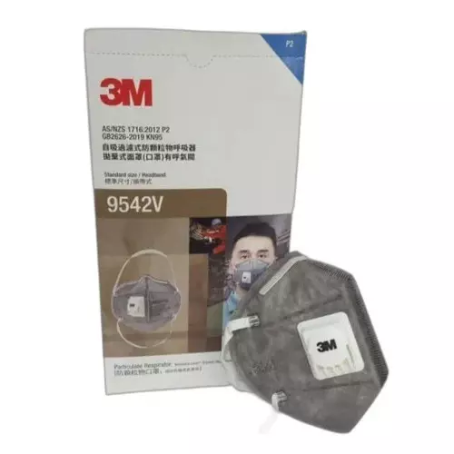 3-m-respirator-mask-with-valve-cup-shape-grey-9542v-pack-of-25-pcs