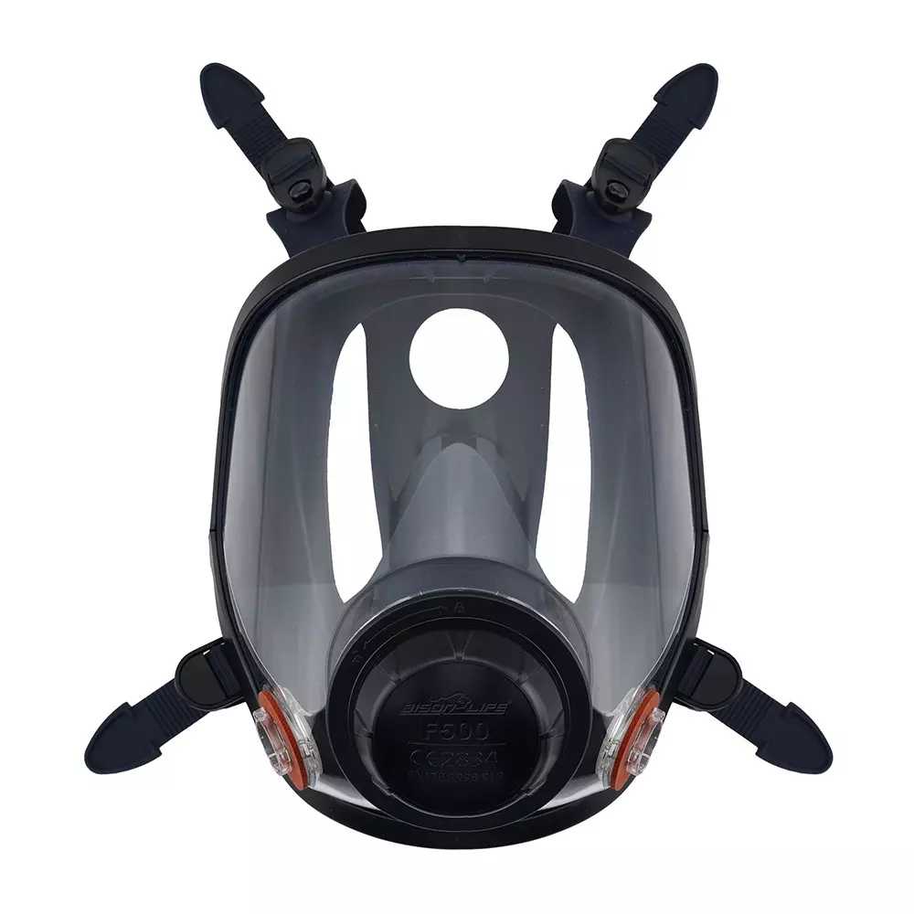 BISON LIFE ProAer Dual Cartridge Full Face Respirator for ConAer SAR System, F500