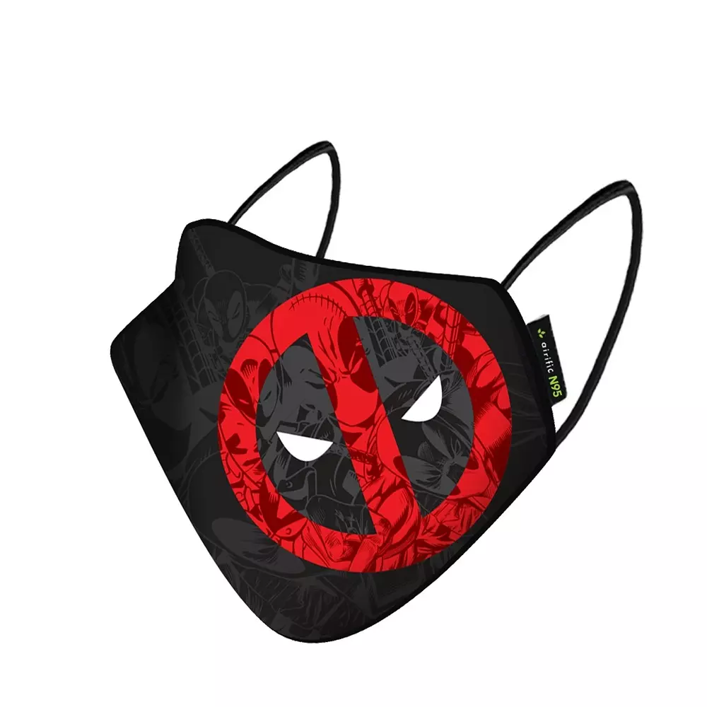 Airific Marvel Anti Pollution Mask Deadpool Badge