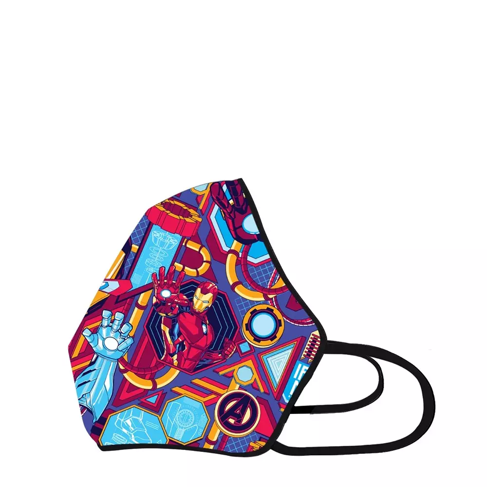 Airific Marvel Anti Pollution Mask Ironman Grid - Extra Small