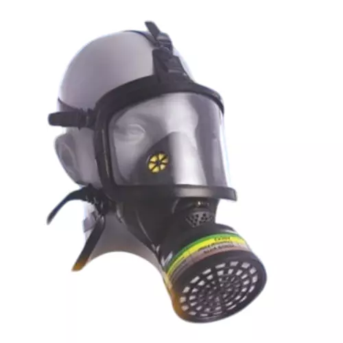 Venus Fullpiece Face Mask with Cartridge Black for Ships & Sewage Use, V-666