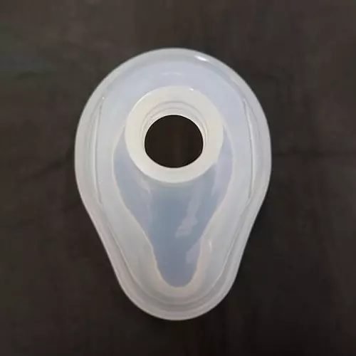 FAIRBIZPS Silicone Face Mask Size 4 (Adult) Soft, Medical-Grade, Reusable & Autoclavable