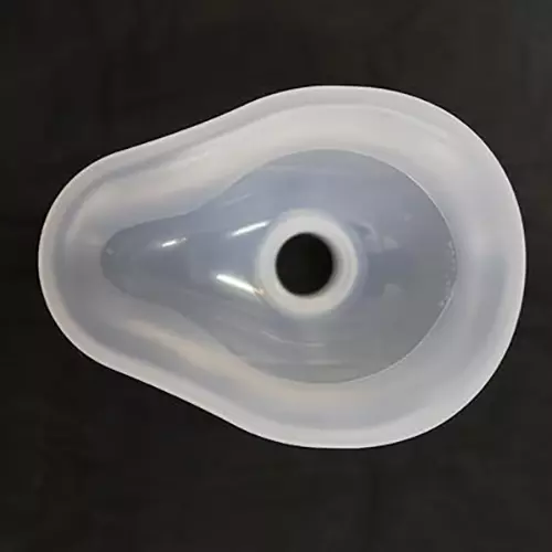 FAIRBIZPS Silicone Face Mask Size 4 (Adult) Soft, Medical-Grade, Reusable & Autoclavable