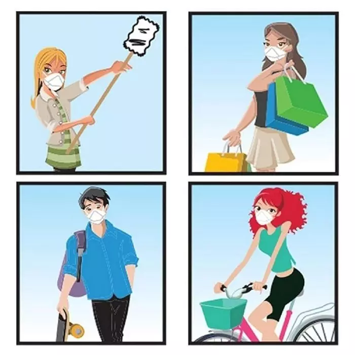 3m-universal-fit-nose-mask-cup-shaped-free-size-grey-for-dust-pollution-protection-use-9000-ing-pack-of-75-pcs