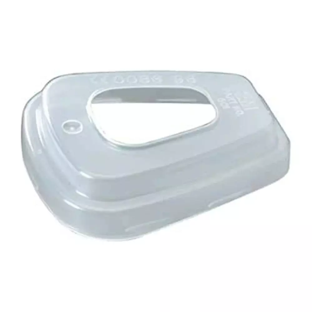 3M Filter Retainer Type White Free Size, 501/5009 (Pack of 10)