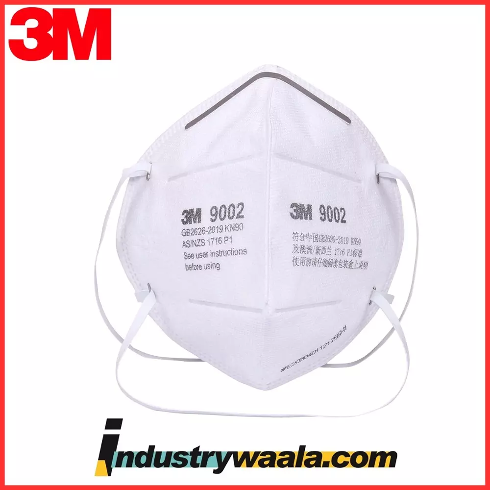 3-m-respiratior-mask-cup-shape-polypropylene-white-9002-export-pack-of-25-pcs