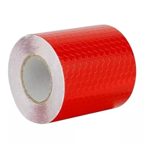 GENERIC 2 inch (50.8 mm) High Intensity Warning Reflective Tape Red 2  Length