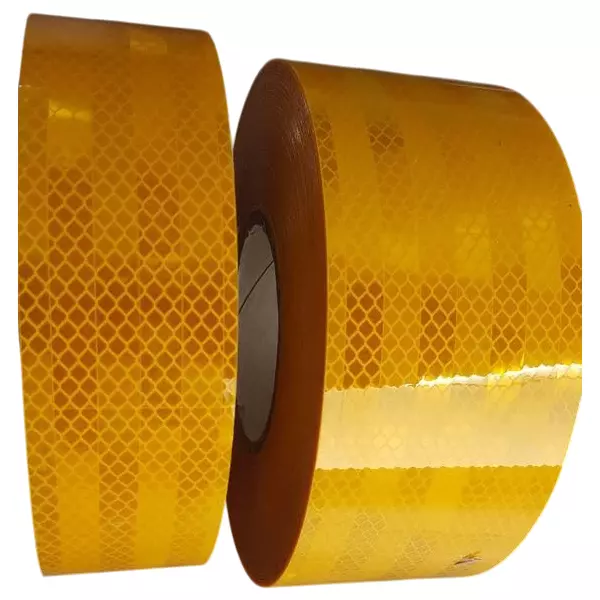 GENERIC 2 inch (50.8 mm) High Intensity Warning Reflective Tape Yellow 50 m Length