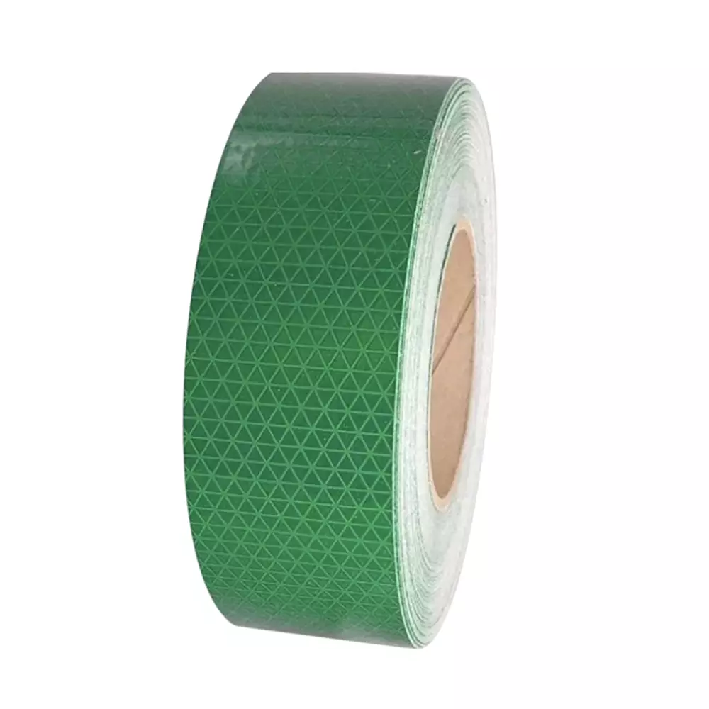 Shines Reflective Tape 40 m Length Green 2 Inch (50 mm) Width for Vehicles & High-Visibility Safety Marking, GRE-40M