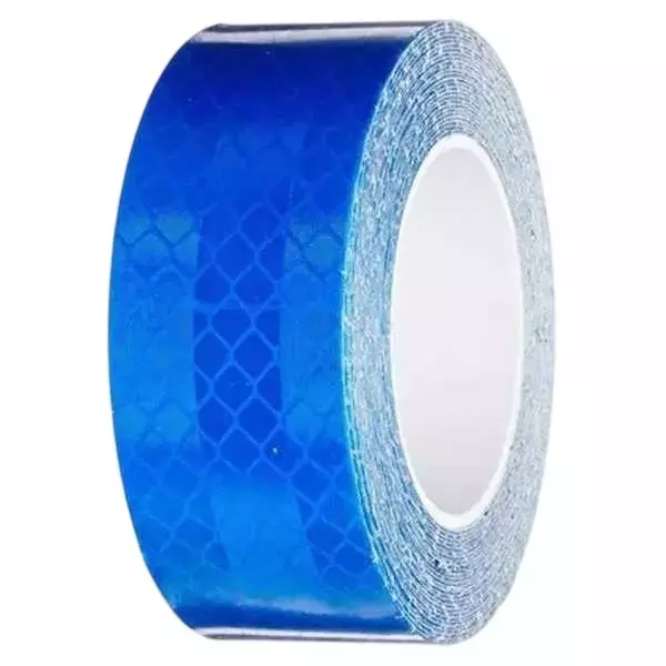 BEGGOSAFE Reflective Tape 50 m Length Waterproof 50.8 mm (2 inch) Width Blue (Pack of 5)
