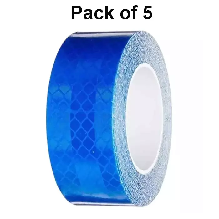 beggosafe-reflective-tape-50-m-length-waterproof-508-mm-2-inch-width-blue-pack-of-5