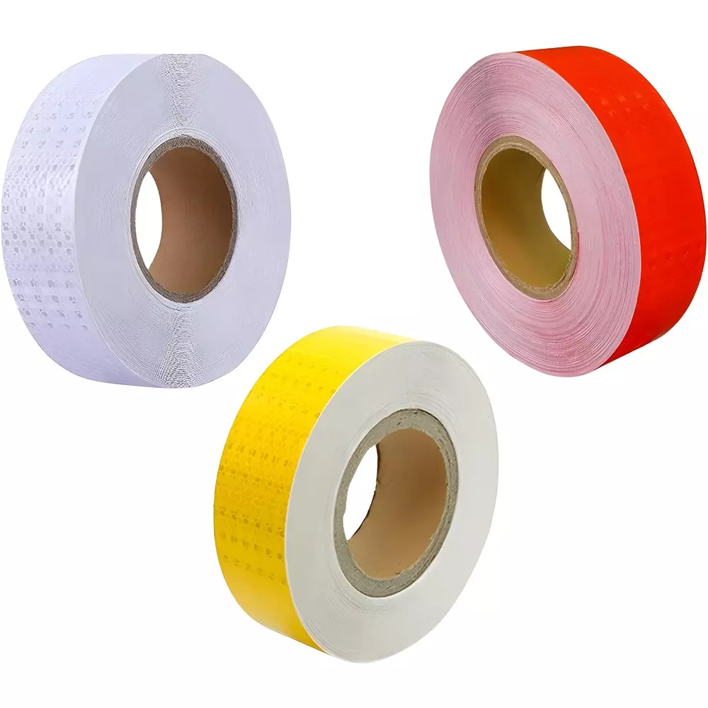 Bellveen Radium Reflective Tape Size 50 mm x  25 m (Set of 3 Pcs)