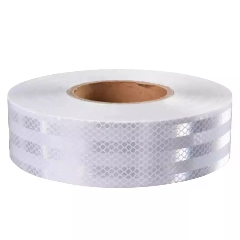 Glowedge Reflective Tape Radium White Self Adhesive 265 m Length 50 mm Width