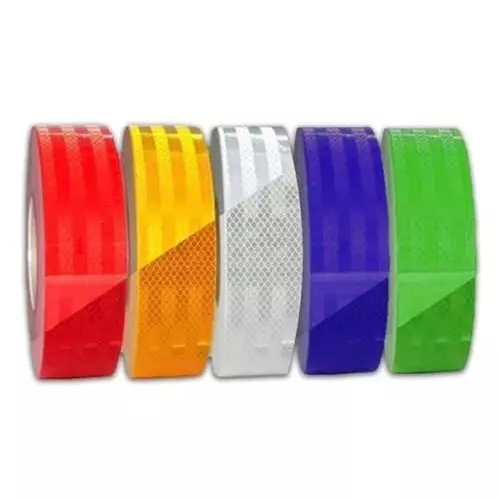 generic-high-intensity-warning-reflective-radium-tape-sticker-508-mm-2-inch-x-1-m-yellow-red-green-blue-white-pack-of-5
