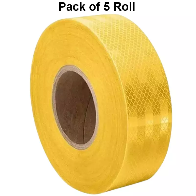 angelsafe-reflective-tape-made-of-micro-prismatic-film-yellow-color-50-m-length-and-2-inch-508-mm-width-pack-of-5-roll