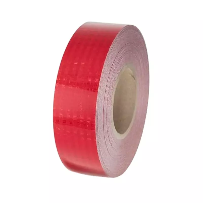 CHANDOK Reflective Tape Red Self-Adhesice 2 Inch x 10 m