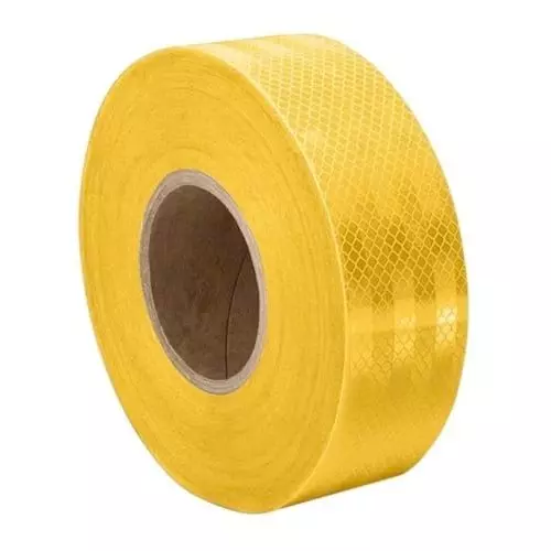 generic-high-intensity-warning-reflective-radium-tape-sticker-508-mm-2-inch-x-1-m-yellow-red-green-blue-white-for-night-time-conspicuity-pack-of-5