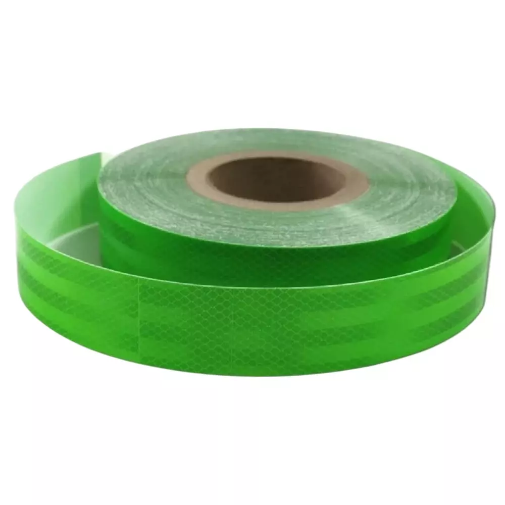 GENERIC 2 inch ( 50.8 mm) SIze High Intensity Warning Reflective Tape Green 50 m Length