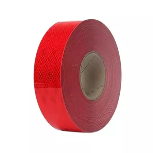 GENERIC High Intensity Warning Reflective Radium Tape Sticker 50.8 mm (2 Inch) x 5 m Red