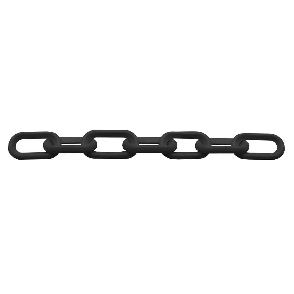 RS PRO Safety Barrier Polypropylene Black Color, 2845231