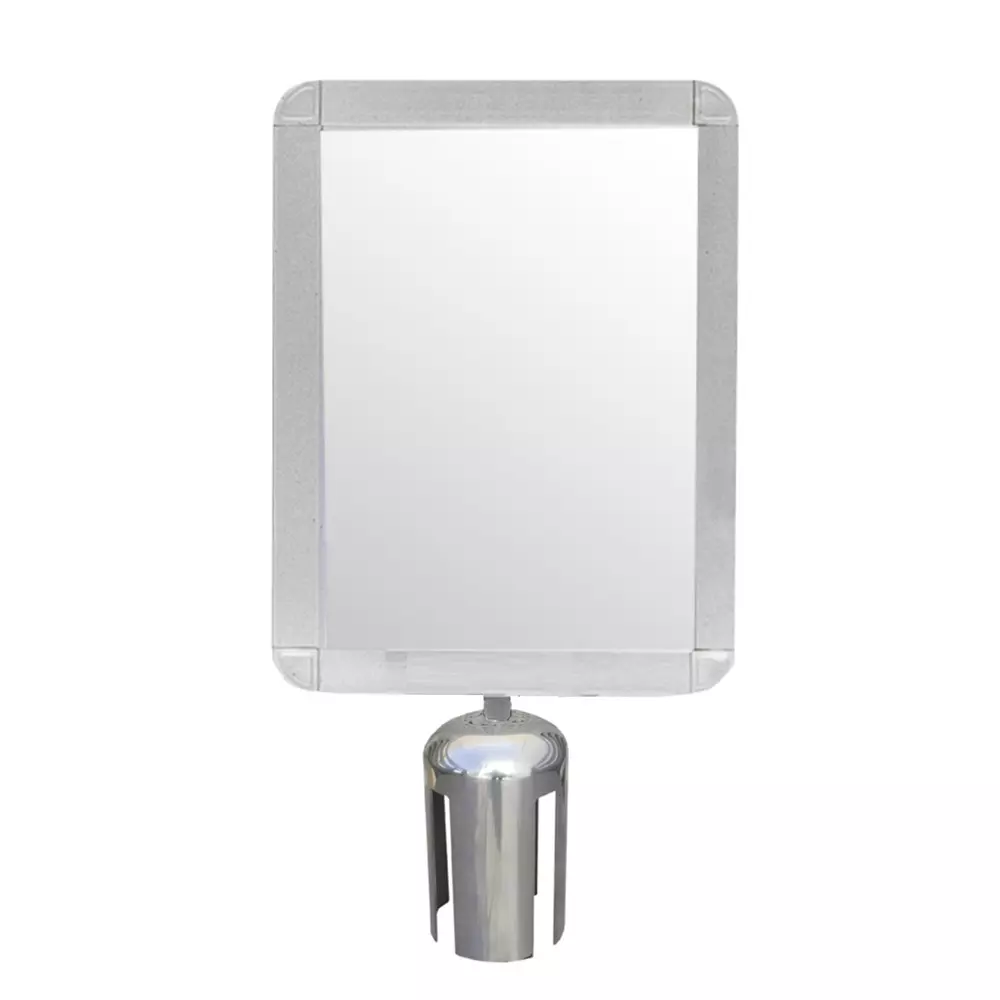 RS PRO Safety Barrier Aluminium Grey Color, 2843568