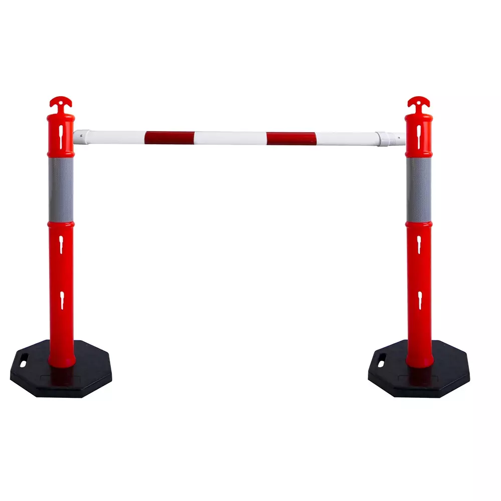 RS PRO Safety Barrier Polypropylene Red/White Color, 2845137