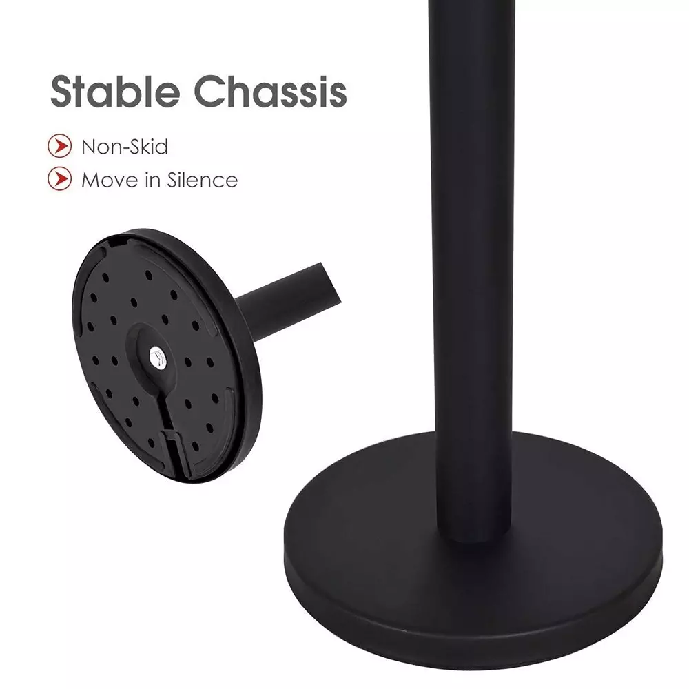 Darit 2 Pcs Crowd Control Stanchion Pole Heavy Duty Construction Powder Coated Finish with 2 m Retractable Belt Red Color, ESM-13-RED