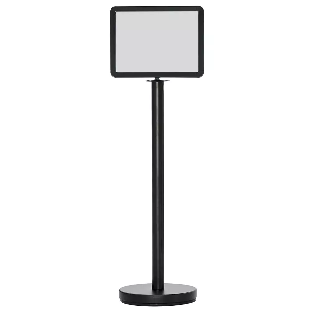 RS PRO Safety Barrier ABS, Steel Black Color, 2843595