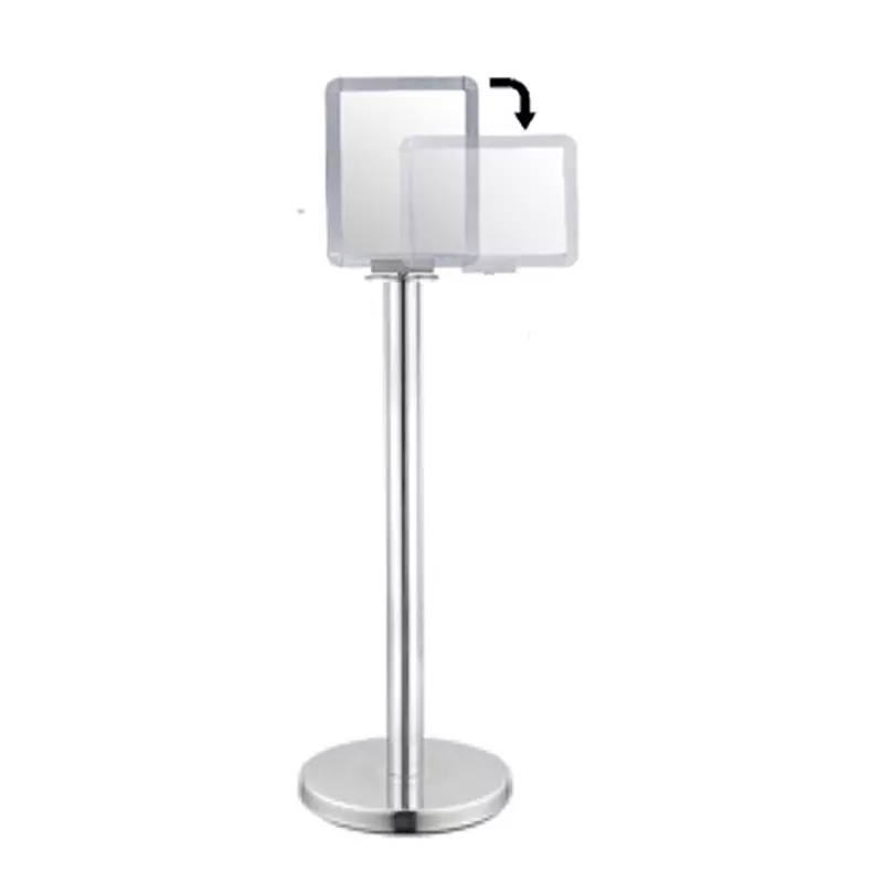 RS PRO Safety Barrier Aluminium Grey Color, 2843589