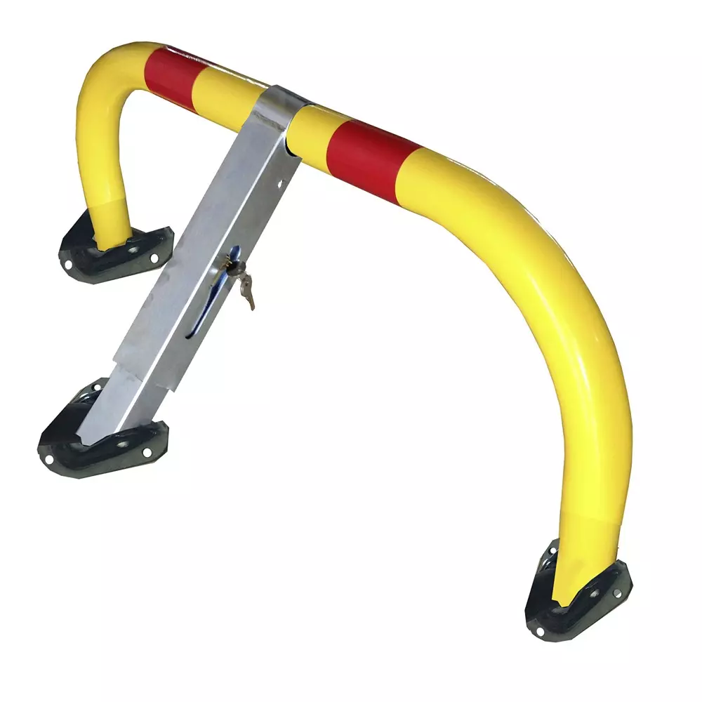 RS PRO Safety Barrier Steel Grey, Yellow Color, 2847159