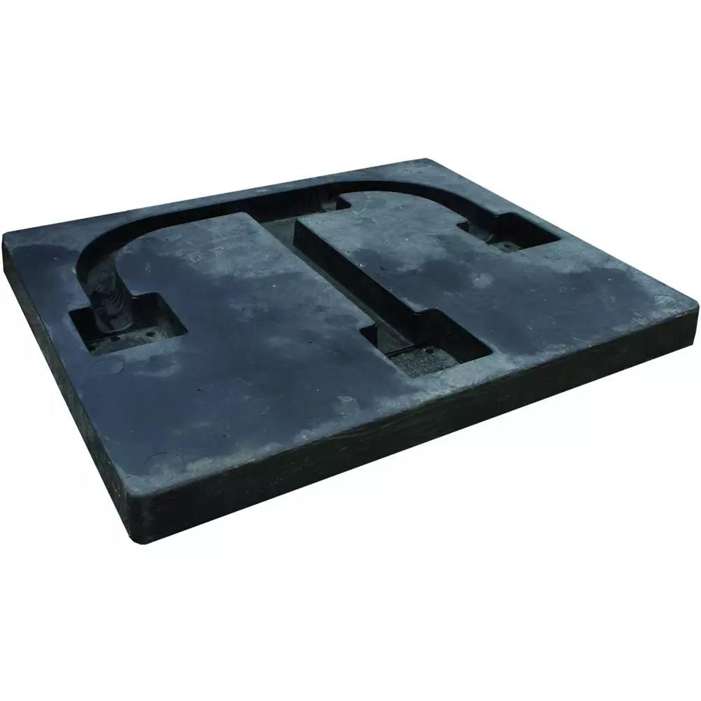 RS PRO Safety Barrier Rubber Black Color, 2847157