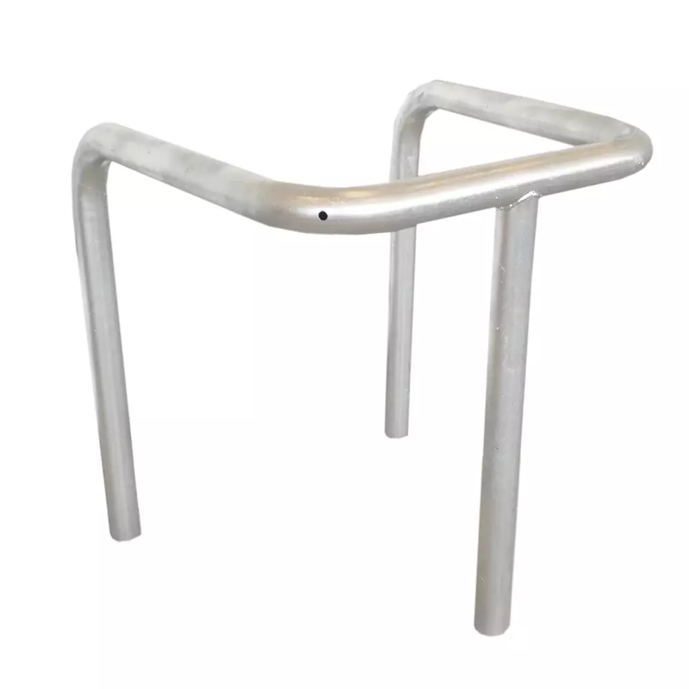 RS PRO Safety Barrier Galvanised Steel Grey Color, 2845311