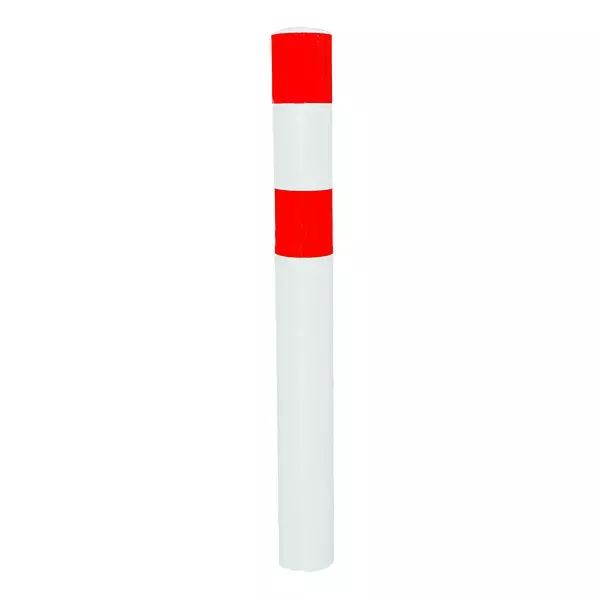 RS PRO Safety Barrier Steel Red, White Color, 2845321