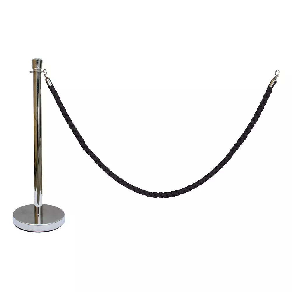 RS PRO Safety Barrier Steel Chrome Color, 2845224