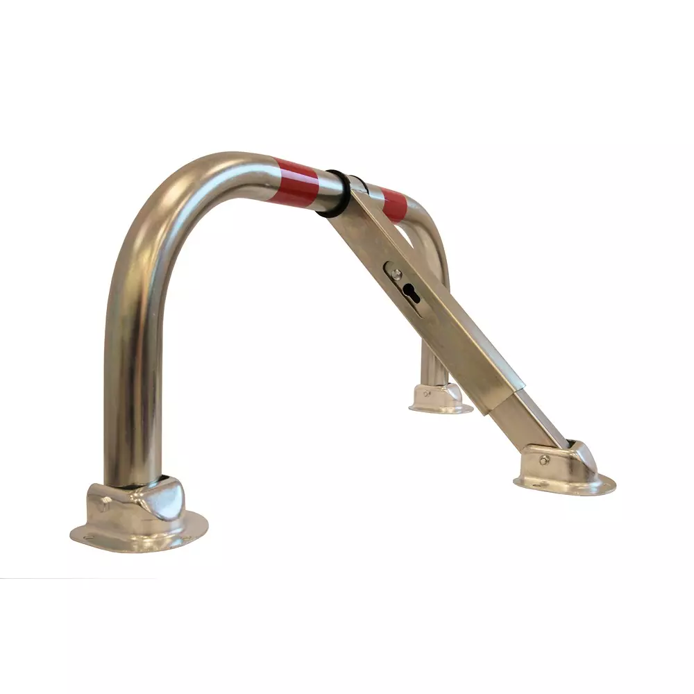 RS PRO Safety Barrier Galvanised Steel Grey Color, 2847163