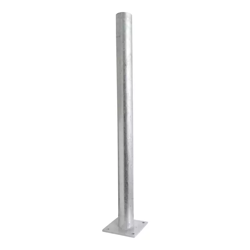 RS PRO Safety Barrier Galvanised Steel Grey Color, 2845314