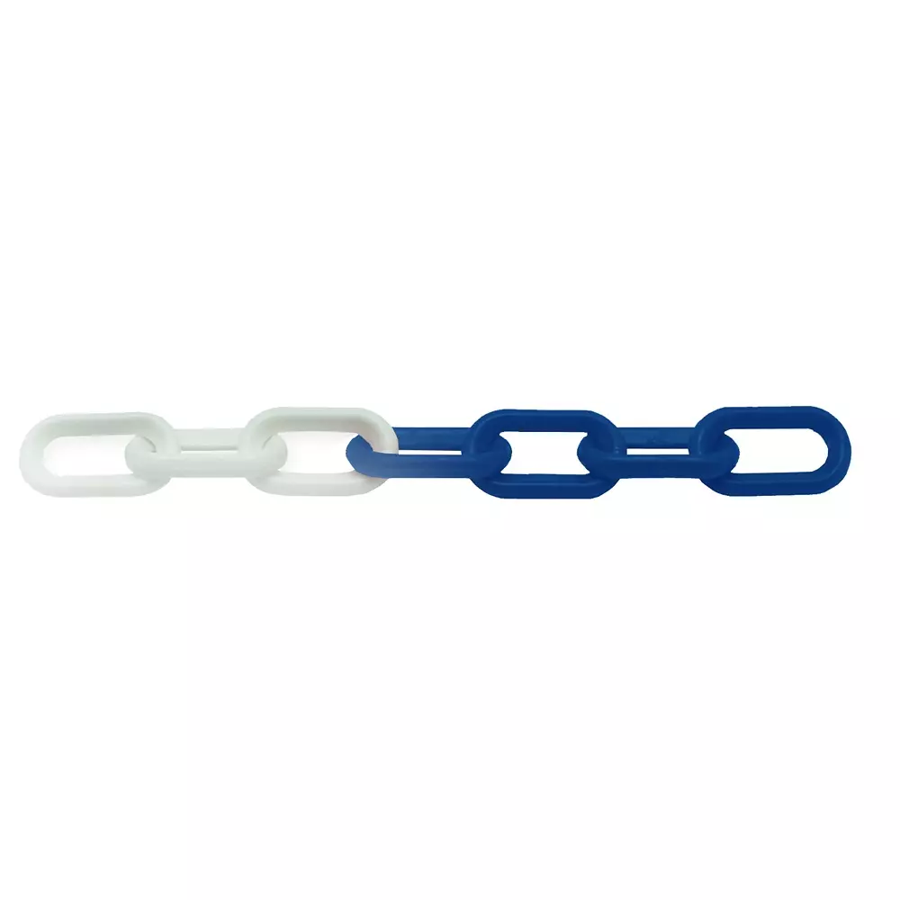 RS PRO Safety Barrier Polypropylene Blue, White Color, 2845212