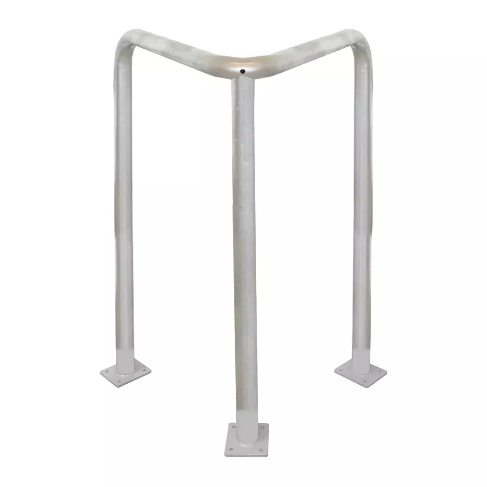 RS PRO Safety Barrier Galvanised Steel Grey Color, 2845163