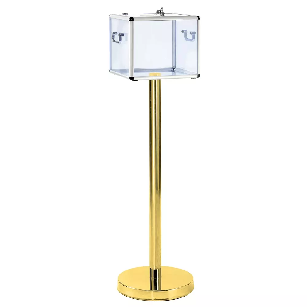 RS PRO Safety Barrier Steel Brass Color, 2843610