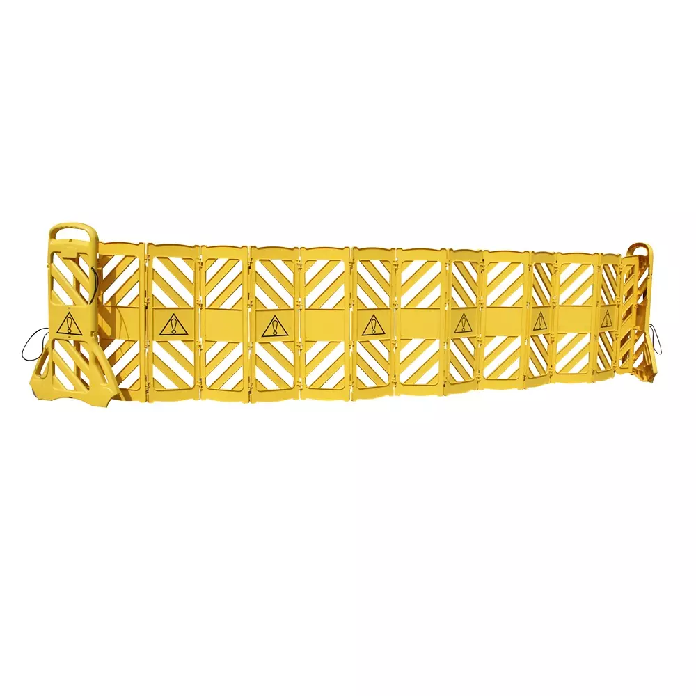 RS PRO Safety Barrier HDPE Yellow Color, 2777915