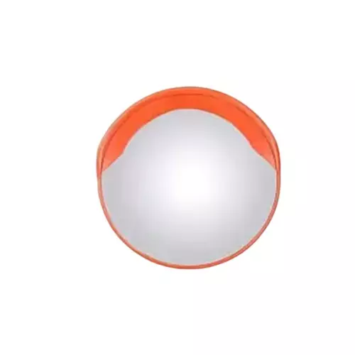 GENERIC Unbreakable Convex Mirror Red 24 Inch (60 cm) (Pack of 5)