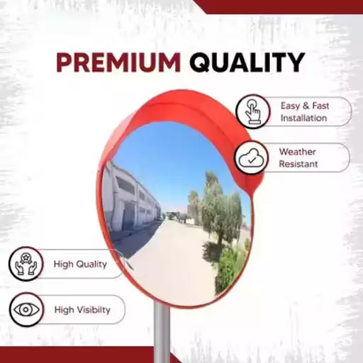 generic-unbreakable-convex-mirror-red-24-inch-60-cm