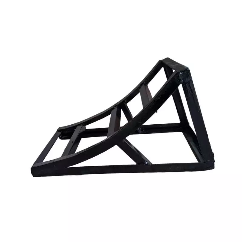 Kovrdo Metal Wheel Chocks For Heavy-Duty Vehicle Safety Load Capacity 8 - 10 Tons